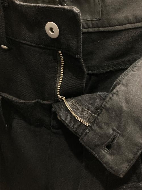 TYPE SHADE（タイプシェイド）TYPE SHADE (タイプシェイド) スタッズ ダブルウエスト デニム ブラック サイズ:Sの古着・服飾アイテム