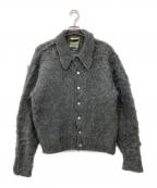 Ballsy.Brothersボールジーブラザーズ）の古着「mohair blend knit cardigan / モヘヤブレンドニットカーディガン」｜グレー