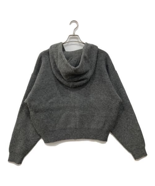 Ballsy.Brothers（ボールジーブラザーズ）BALLSY.BROTHERS (ボールジーブラザーズ) ニットダブルジップフーディー グレー サイズ:M 未使用品の古着・服飾アイテム