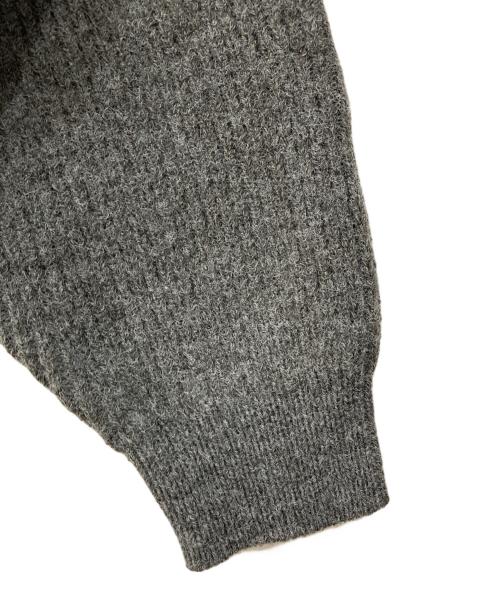 Ballsy.Brothers（ボールジーブラザーズ）BALLSY.BROTHERS (ボールジーブラザーズ) ニットダブルジップフーディー グレー サイズ:M 未使用品の古着・服飾アイテム