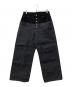 BADWAY（バッドウェイ）の古着「2up wide denim pants / 2アップワイドデニムパンツ」｜インディゴ