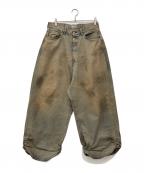 EDWIN×refomedエドウィン×リフォメッド）の古着「 FRESH MAN DENIM WIDE PANTS / フレッシュ マン  デニム ワイド パンツ」｜インディゴ