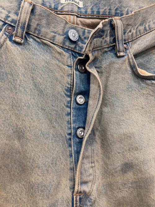 EDWIN（エドウィン）EDWIN (エドウィン) refomed (リフォメッド)  FRESH MAN DENIM WIDE PANTS / フレッシュ マン  デニム ワイド パンツ インディゴ サイズ:3の古着・服飾アイテム