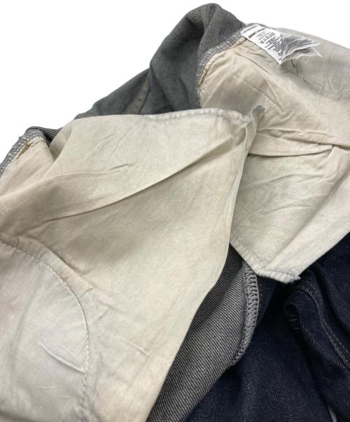 Jaded London（ジェイデッドロンドン）Jaded London (ジェイデッドロンドン) INDIGO RAINBOW SCRIPT XL COLOSSUS JEAN / インディゴ レインボー スクリプト XL コロッサス ジーンズ インディゴ サイズ:30の古着・服飾アイテム