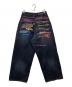 Jaded London (ジェイデッドロンドン) INDIGO RAINBOW SCRIPT XL COLOSSUS JEAN / インディゴ レインボー スクリプト XL コロッサス ジーンズ インディゴ サイズ:30：15000円