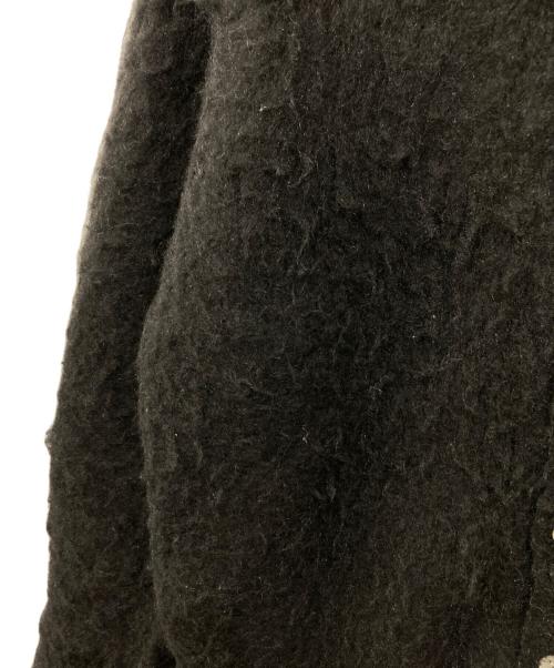 Ballsy.Brothers（ボールジーブラザーズ）BALLSY.BROTHERS (ボールジーブラザーズ) mohair blend knit cardigan / モヘヤブレンドニットカーディガン ブラック サイズ:Lの古着・服飾アイテム