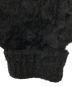 中古・古着 BALLSY.BROTHERS (ボールジーブラザーズ) mohair blend knit cardigan / モヘヤブレンドニットカーディガン ブラック サイズ:L：6000円