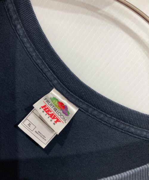 FRUIT OF THE LOOM（フルーツオブザルーム）FRUIT OF THE LOOM (フルーツオブザルーム) ロングスリーブカットソー ネイビー サイズ:XLの古着・服飾アイテム