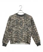 ANTIMIDアンチミッド）の古着「CAMO THERMAL / カモ サーマルカットソー」｜カーキ