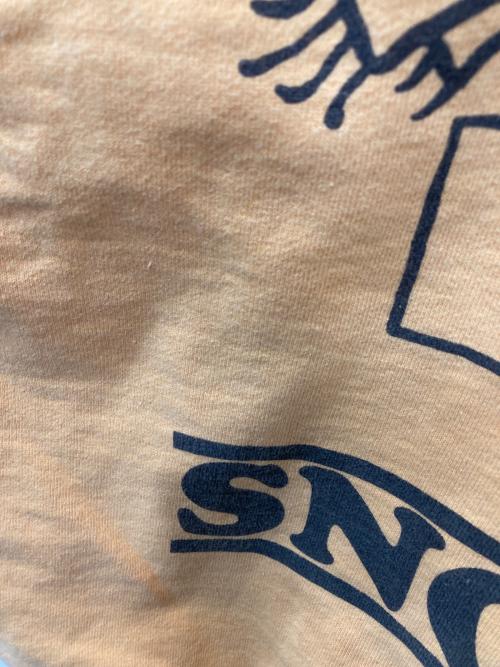 NEXUSVII（ネクサスセブン）NEXUSVII (ネクサスセブン) PEANUTS (ピーナッツ) SNOOPY CREW / スヌーピークルースウェット イエロー サイズ:MEDIUMの古着・服飾アイテム