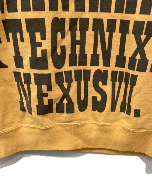 NEXUSVII（ネクサスセブン）NEXUSVII (ネクサスセブン) PEANUTS (ピーナッツ) SNOOPY CREW / スヌーピークルースウェット イエロー サイズ:MEDIUMの古着・服飾アイテム