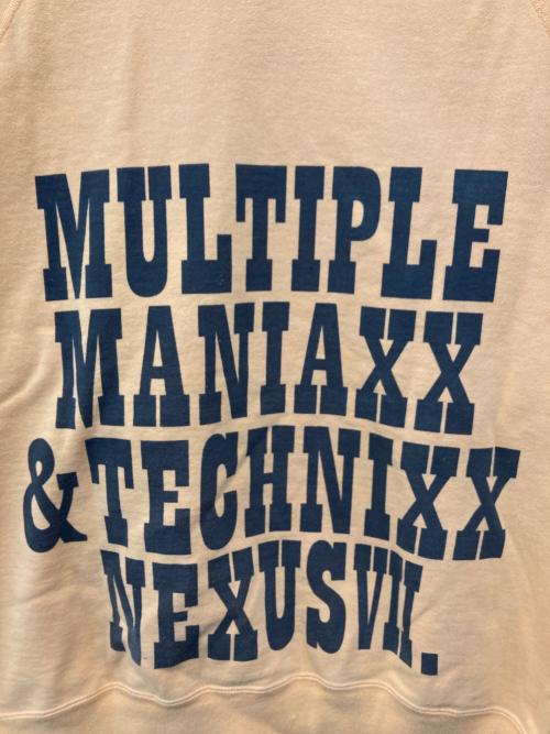 NEXUSVII（ネクサスセブン）NEXUSVII (ネクサスセブン) PEANUTS (ピーナッツ) SNOOPY CREW / スヌーピークルースウェット イエロー サイズ:MEDIUMの古着・服飾アイテム