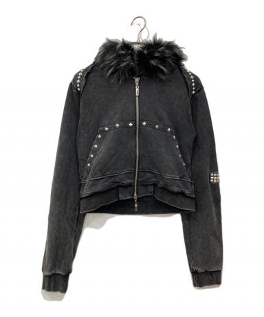 中古・古着通販】TYPE SHADE (タイプシェイド) スタッズ ダブルジップ