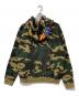 A BATHING APE (ア ベイシング エイプ) ダブルジップ シャーク パーカー カーキ サイズ:L：27000円