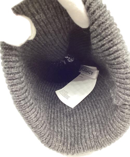 OUR LEGACY（アワーレガシー）OUR LEGACY (アワーレガシー) ビーニー グレー サイズ:表記無し(実寸を参照ください)の古着・服飾アイテム