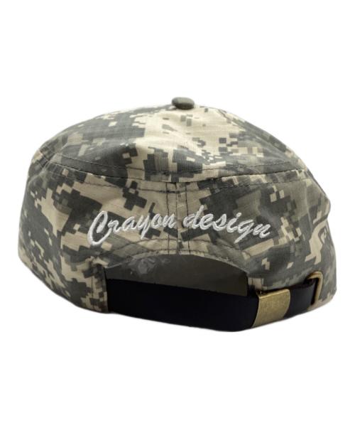 6cRAyon（シックスクレヨン）6cRAyon (シックスクレヨン) キャップ カーキ サイズ:表記無し(実寸を参照ください)の古着・服飾アイテム