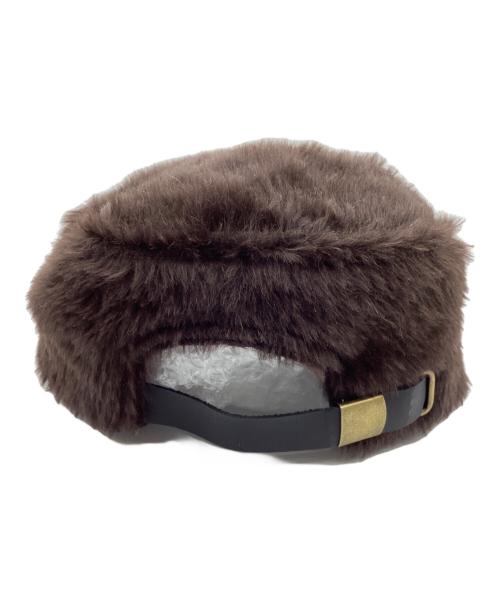 6cRAyon（シックスクレヨン）6cRAyon (シックスクレヨン) キャップ ブラウン サイズ:表記無し(実寸を参照ください)の古着・服飾アイテム