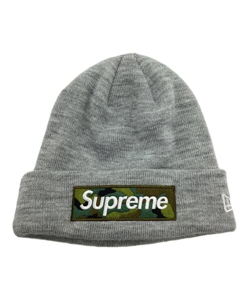 SUPREME（シュプリーム）SUPREME (シュプリーム) New Era (ニューエラ) ボックスロゴフーディー グレーの古着・服飾アイテム