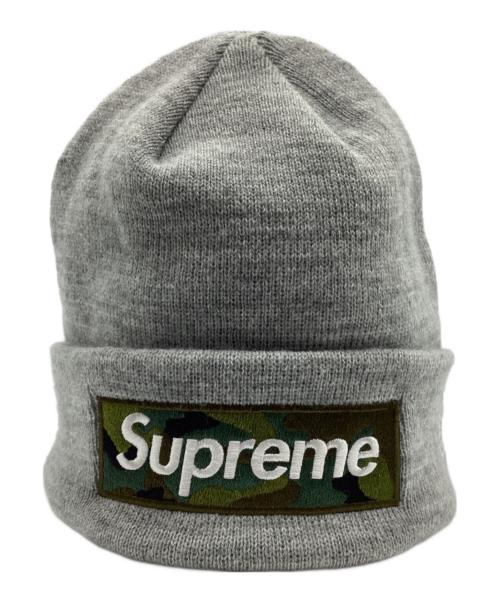SUPREME（シュプリーム）SUPREME (シュプリーム) New Era (ニューエラ) ボックスロゴフーディー グレーの古着・服飾アイテム