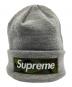 中古・古着 SUPREME (シュプリーム) New Era (ニューエラ) ボックスロゴフーディー グレー：10000円