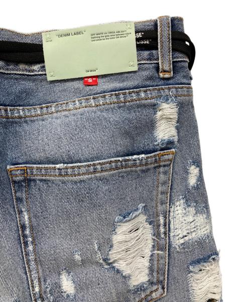 OFFWHITE（オフホワイト）OFFWHITE (オフホワイト) デニムパンツ ブルー サイズ:28の古着・服飾アイテム