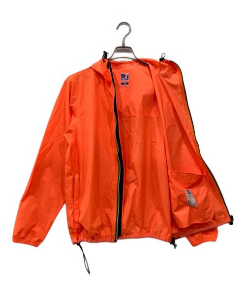 K-WAY（ケイウェイ）K-way (ケイウェイ) クロードナイロンジャケット オレンジ サイズ:Sの古着・服飾アイテム