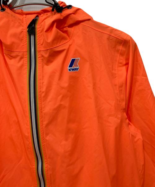 K-WAY（ケイウェイ）K-way (ケイウェイ) クロードナイロンジャケット オレンジ サイズ:Sの古着・服飾アイテム