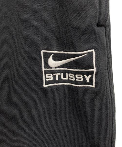 NIKE（ナイキ）NIKE (ナイキ) stussy (ステューシー) STONE WASHED FLEECE PANT / ストーン ウォッシュド フリースパンツ ブラック サイズ:Sの古着・服飾アイテム