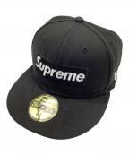 SUPREME×New Eraシュプリーム×ニューエラ）の古着「Money Box Logo Cap / マネー ボックス ロゴ キャップ」｜ブラック