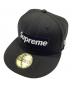 SUPREME（シュプリーム）の古着「Money Box Logo Cap / マネー ボックス ロゴ キャップ」｜ブラック