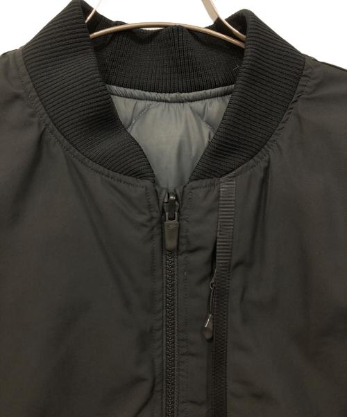 NIKE（ナイキ）NIKE (ナイキ) リバーシブルダウンジャケット ブラック サイズ:Lの古着・服飾アイテム