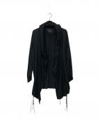 BUFFALO BOBSバッファローボブズ）の古着「ロングカーディガン」｜ブラック