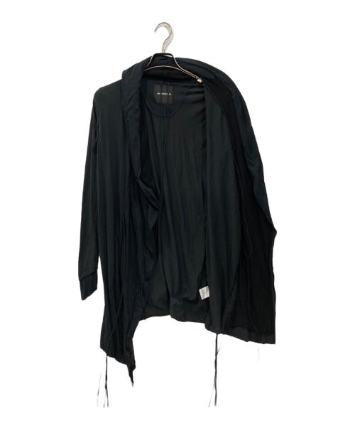 BUFFALO BOBS（バッファローボブズ）BUFFALO BOBS (バッファローボブズ) ロングカーディガン ブラック サイズ:Freeの古着・服飾アイテム