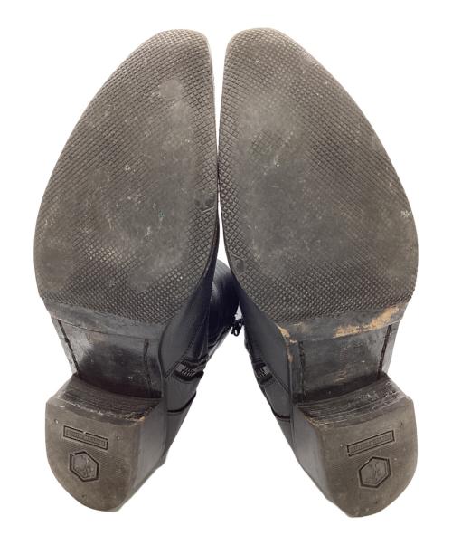 LITHIUM HOMME（リチウムオム・ファム）LITHIUM HOMME (リチウムオム・ファム) ジップブーツ ブラック サイズ:43の古着・服飾アイテム