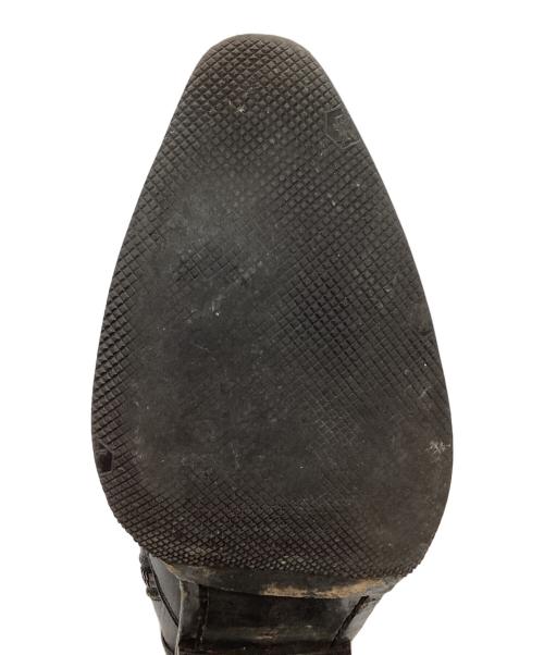 LITHIUM HOMME（リチウムオム・ファム）LITHIUM HOMME (リチウムオム・ファム) ジップブーツ ブラック サイズ:43の古着・服飾アイテム