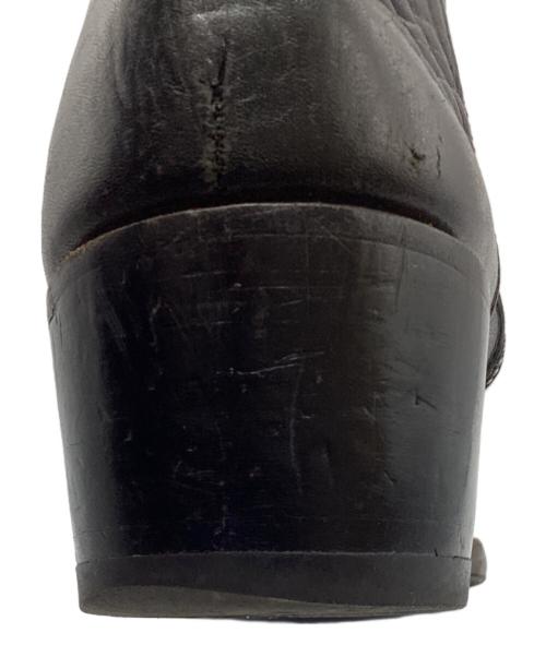 LITHIUM HOMME（リチウムオム・ファム）LITHIUM HOMME (リチウムオム・ファム) ジップブーツ ブラック サイズ:43の古着・服飾アイテム