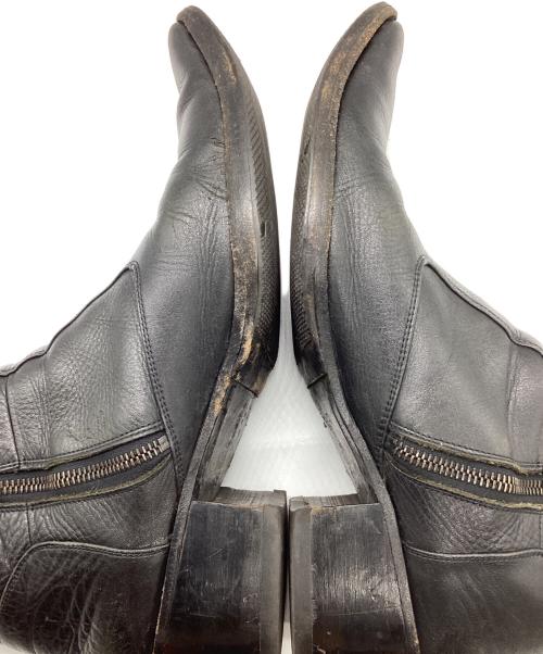 LITHIUM HOMME（リチウムオム・ファム）LITHIUM HOMME (リチウムオム・ファム) ジップブーツ ブラック サイズ:43の古着・服飾アイテム