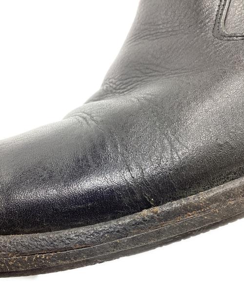 LITHIUM HOMME（リチウムオム・ファム）LITHIUM HOMME (リチウムオム・ファム) ジップブーツ ブラック サイズ:43の古着・服飾アイテム