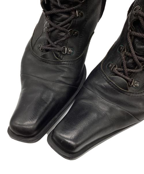 5351 pour les hommes（5351プールオム）5351 pour les hommes (5351プールオム) レースアップブーツ ブラック サイズ:44の古着・服飾アイテム