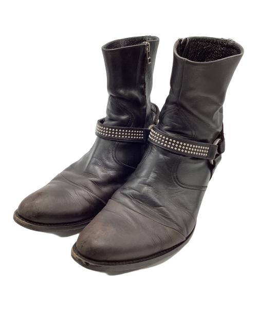 5351 pour les hommes（5351プールオム）5351 pour les hommes (5351プールオム) リングブーツ ブラウン サイズ:44の古着・服飾アイテム