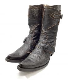 BUFFALO BOBS（バッファローボブズ）の古着「ヒールブーツ」｜ブラック