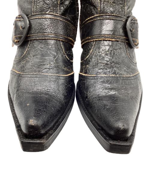 BUFFALO BOBS（バッファローボブズ）BUFFALO BOBS (バッファローボブズ) ヒールブーツ ブラック サイズ:43の古着・服飾アイテム