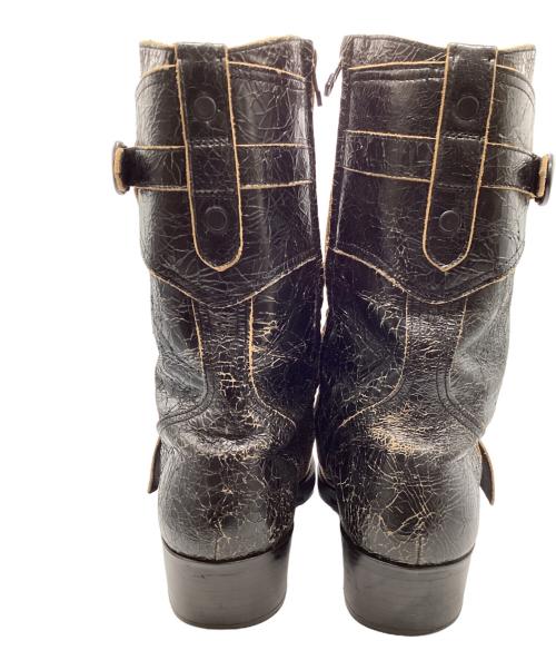 BUFFALO BOBS（バッファローボブズ）BUFFALO BOBS (バッファローボブズ) ヒールブーツ ブラック サイズ:43の古着・服飾アイテム