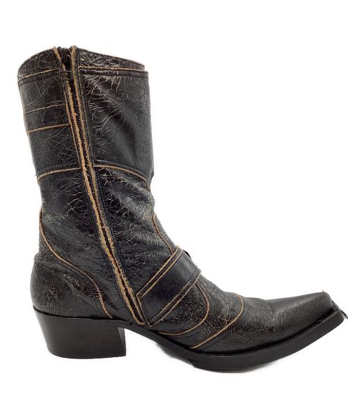 BUFFALO BOBS（バッファローボブズ）BUFFALO BOBS (バッファローボブズ) ヒールブーツ ブラック サイズ:43の古着・服飾アイテム