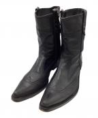 5351 pour les hommes5351プールオム）の古着「ウェスタンブーツ」｜ブラック