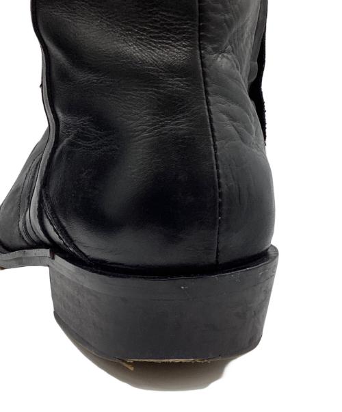 5351 pour les hommes（5351プールオム）5351 pour les hommes (5351プールオム) ウェスタンブーツ ブラック サイズ:44の古着・服飾アイテム