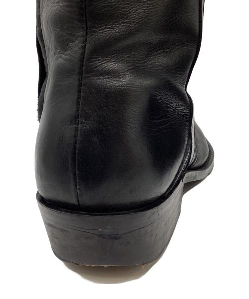 5351 pour les hommes（5351プールオム）5351 pour les hommes (5351プールオム) ウェスタンブーツ ブラック サイズ:44の古着・服飾アイテム