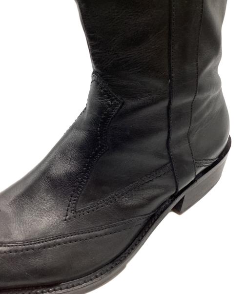 5351 pour les hommes（5351プールオム）5351 pour les hommes (5351プールオム) ウェスタンブーツ ブラック サイズ:44の古着・服飾アイテム