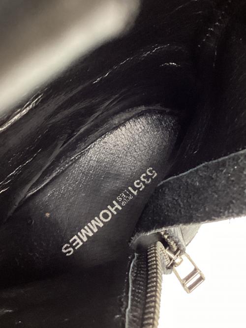 5351 pour les hommes（5351プールオム）5351 pour les hommes (5351プールオム) ウェスタンブーツ ブラック サイズ:44の古着・服飾アイテム