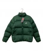 NIKEナイキ）の古着「クラブ パファー ジャケット」｜グリーン